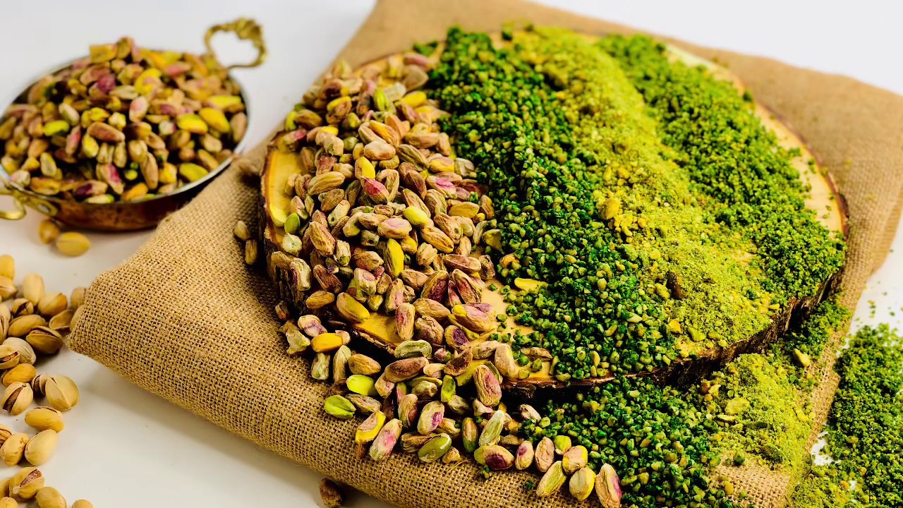 قاووت پسته ای مغذی رژیمی بدون شکر